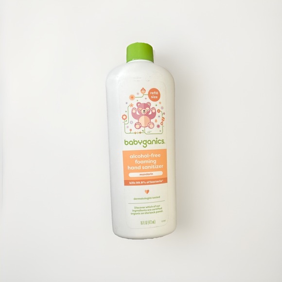 Babyganics Other - Babyganics 16Oz Alcohol Free Foaming Hand Sanitizer Mandarin Refill 1 Bottle